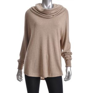JOIE Wesley M Cowl Neck Knit Oversized Top